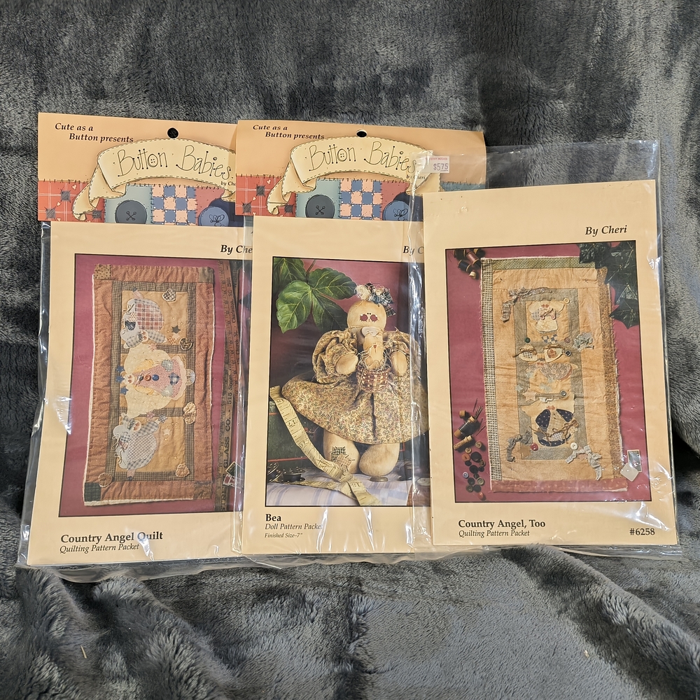 Country Angel Quilt Pattern Set